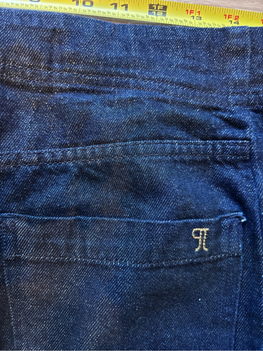 Anthropologie Pilcro Women’s 28 (Fits 31)Adi Sparkle Pull On Mid Rise Flare Jean - Picture 14 of 14